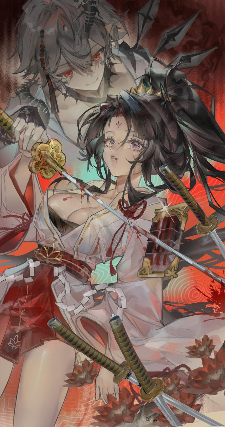 Client: Yuukine's vtuber card illustration