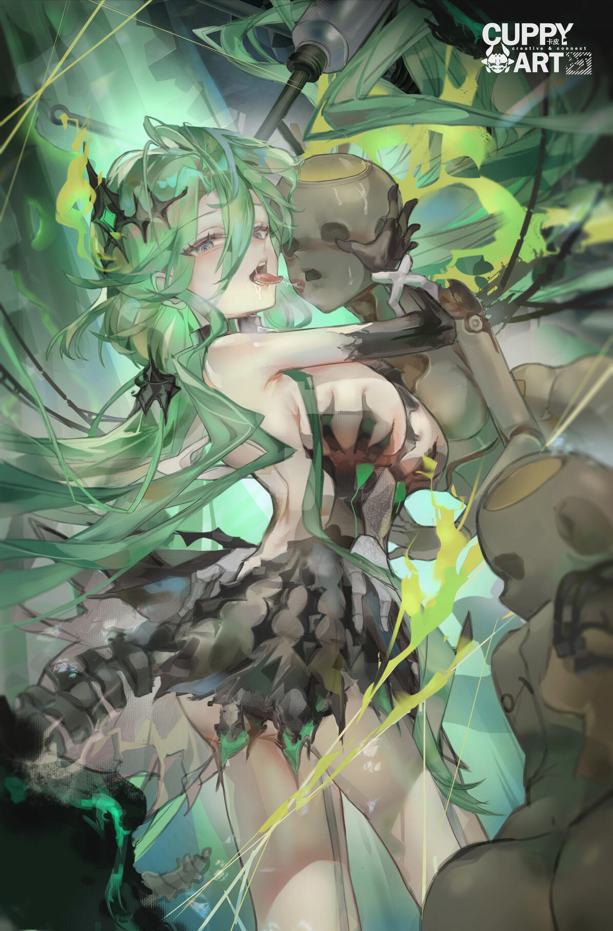 THE PUPPETS | Wolfios's card illustration